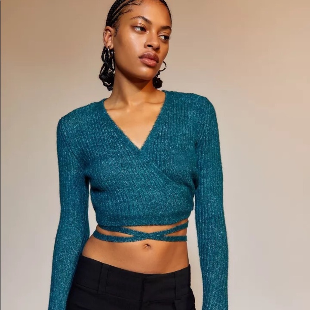 UO Bibi Wrap Sweater